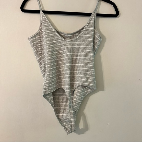 Express Ribbed Bodysuit - Picture 2 of 4